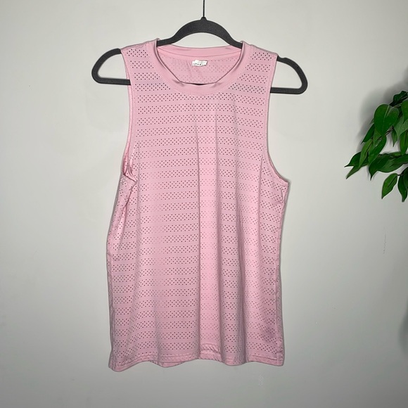 Zyia Chill Mesh Workout Tank Top - Picture 3 of 6